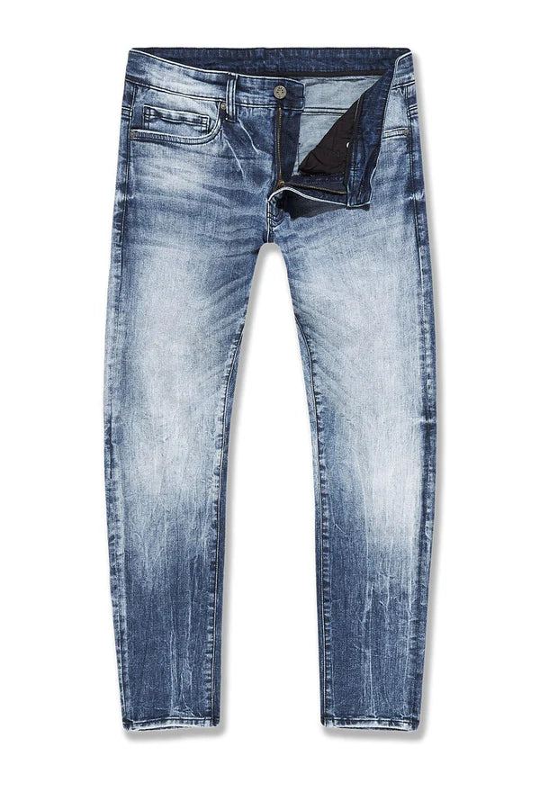 Denim mit heller Waschung
